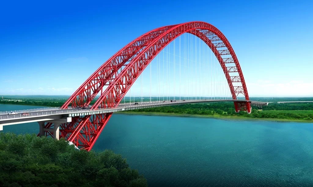 世界第一跨径钢管混凝土拱